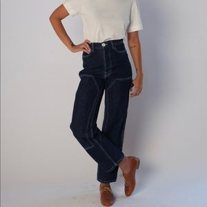 New Jesse Kamm Handy Pants in Dark Denim